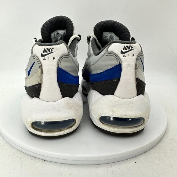 Nike Air Max 95 Recraft GS White Game Royal Grey Youth Shoe CJ3906-103 Size 6.5Y - Picture 6 of 13